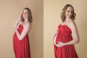 studio maternity portraits