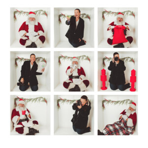 Christmas in a Box photography theme in Morrisville, PA