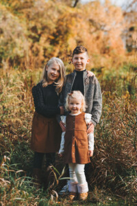 Bucks County family photography session during fall