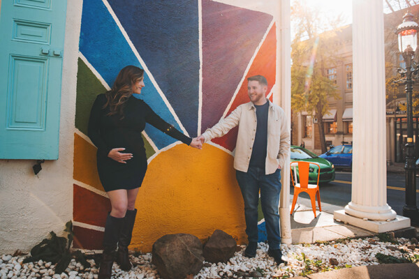 Maternity portraits in Doylestown, PA