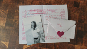 a DIY Valentine letter to write to your children