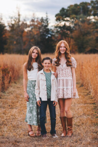 Bucks County family photography session during fall