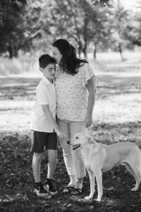 Autumn family portraits along the canal in Bucks County