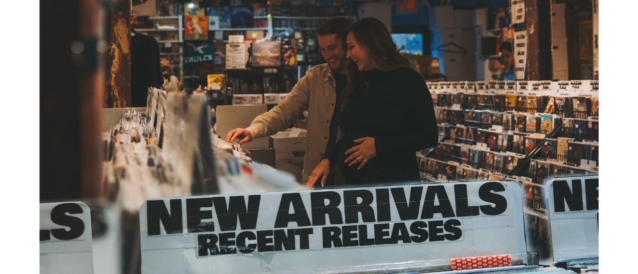 Maternity Portraits captured at Positively Records in Doylestown, PA.