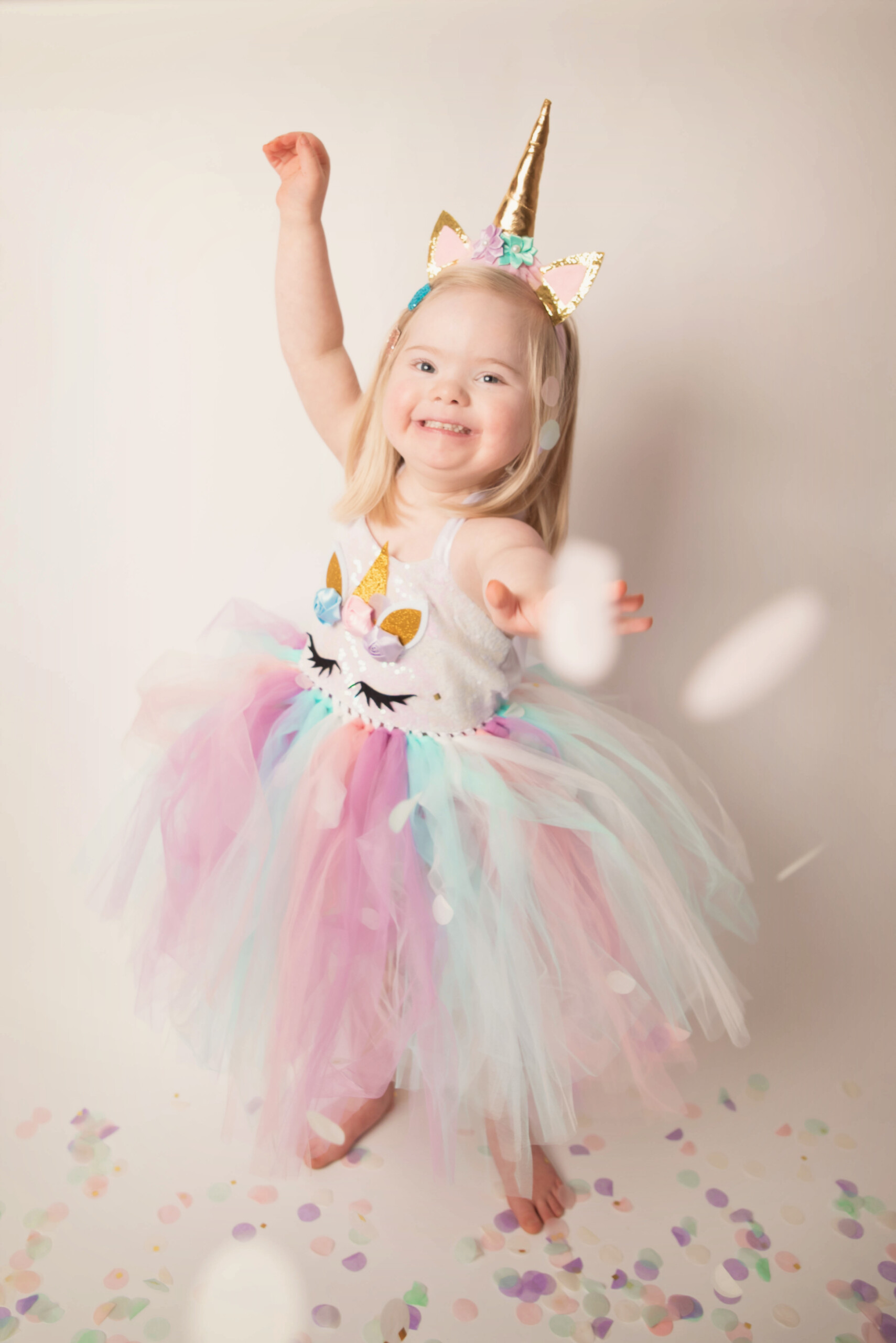 Playful portrait of Kennedy showing connection and joy Bucks County