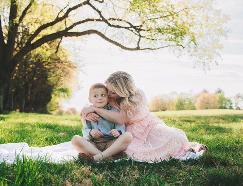 Spring Family Portraits at Core Creek Park | Bucks County Family Photographer