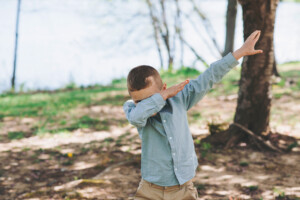 sunset family portrait session at Core Creek Park
