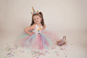 girl in unicorn outfit