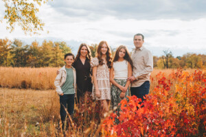 Fall Family Portrait in Bucks County