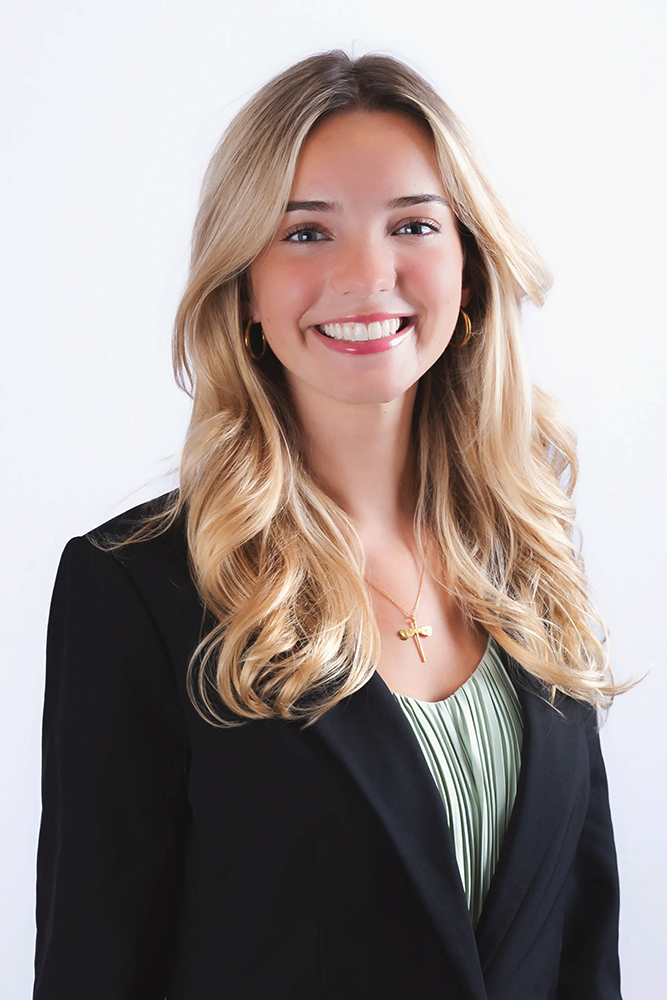Professional headshot of an MBA student.