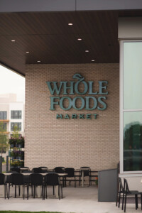 new Whole Foods Market under construction during a commercial photography project.