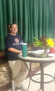 Tiff is volunteering at the Philly-NE Bingo fundraiser.